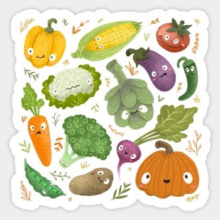 Vegetables Sticker